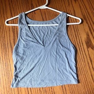 Cute blue tanks top great for summer and beginning of fall